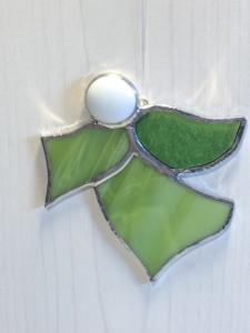 Angel ornament green
