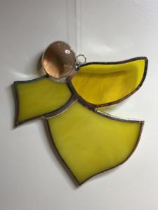 Angel ornament yellow