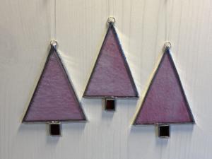 Tree ornaments pink